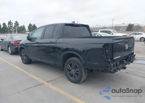 2019 Honda Ridgeline Sport from USA, damaged, VIN 5FPYK3F13KB037232